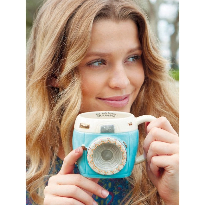 Camera Folk Art Mug 290