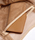 Fox And Leo | Get Up and Go Bag - Foldaway Leather & Mesh Tote