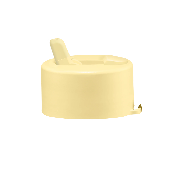 Buttermilk Frank Green flip straw lid for reusable drink bottles — Adventure Awaits