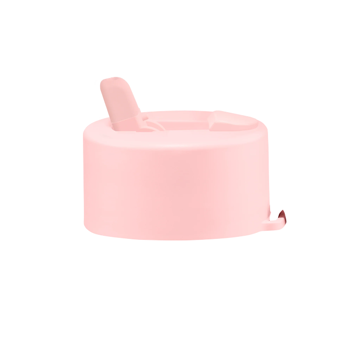Blushed Frank Green flip straw lid for reusable drink bottles — Adventure Awaits