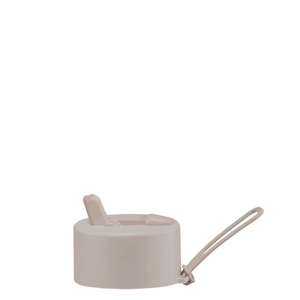 Moondust White Frank Green flip straw lid for reusable drink bottles — Adventure Awaits