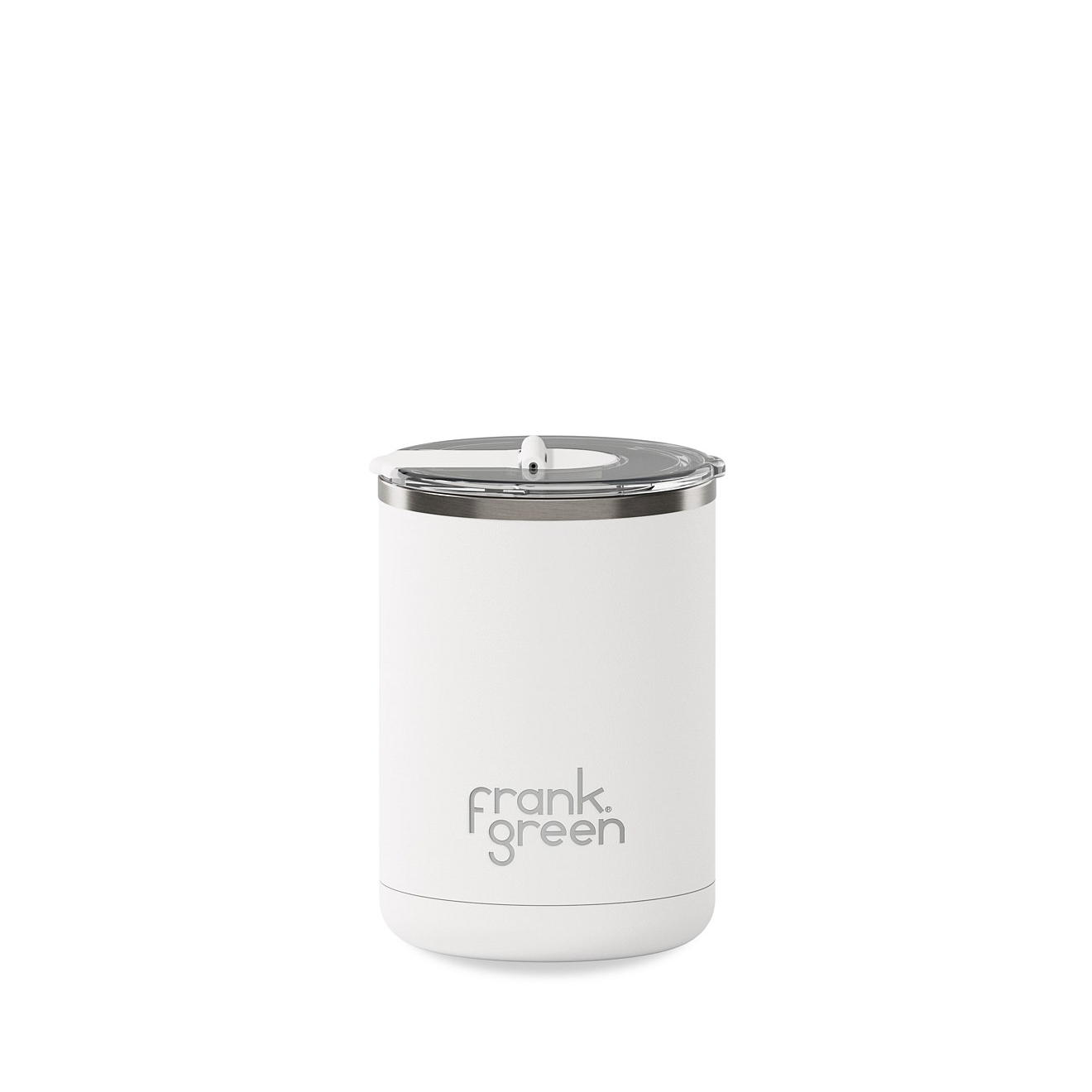 frank green Ceramic Coffee Cup with Hinged Lid |  12oz 355ml