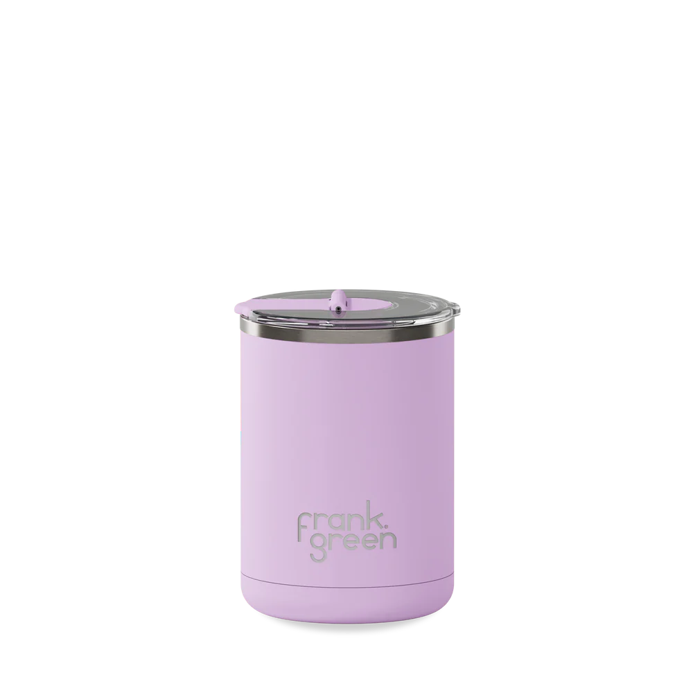 frank green Ceramic Coffee Cup with Hinged Lid |  12oz 355ml
