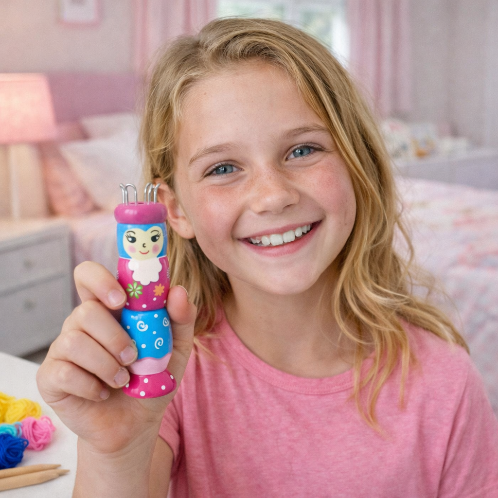 French Knitter | French Knitting Doll