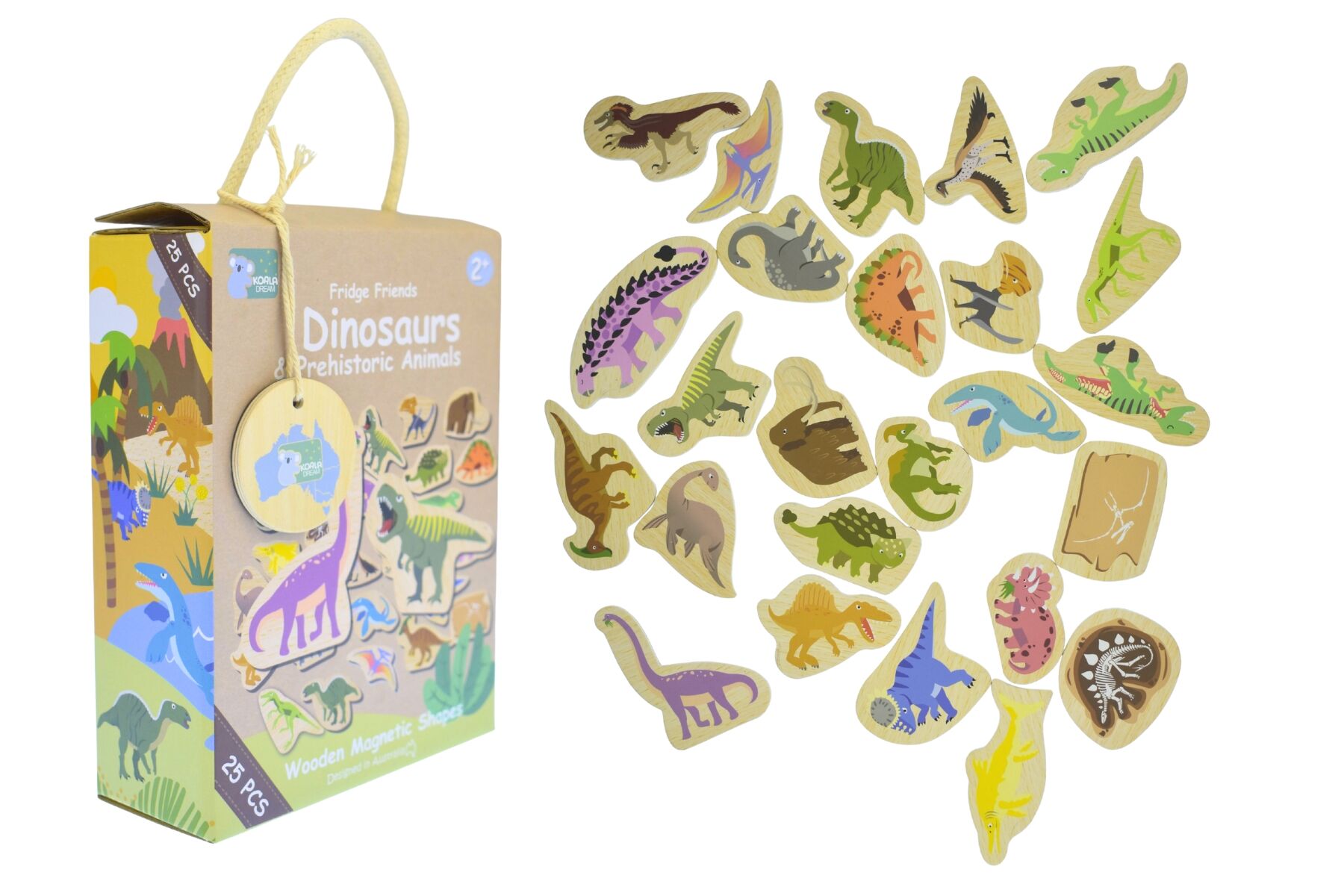 Fridge Friends Magnetic | Dinosaurs 25 pcs