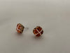 Hot Cross Bun Earrings - Studs