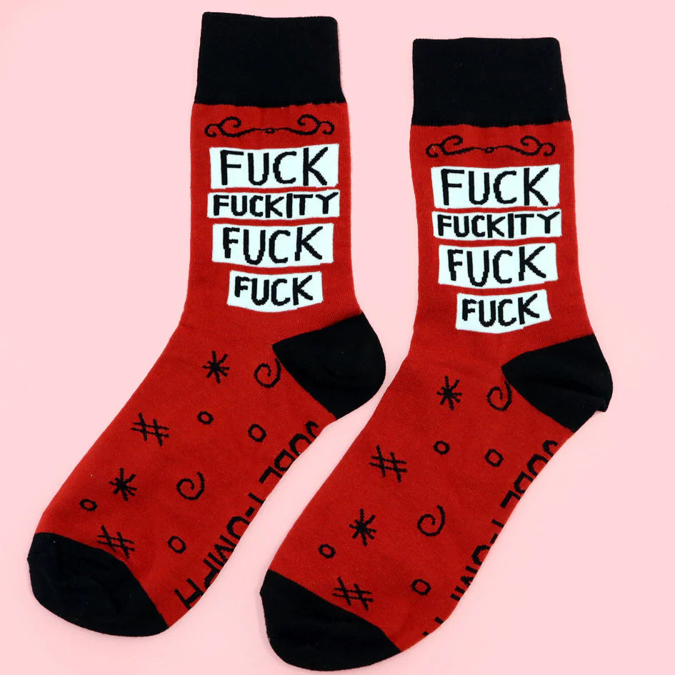 Sassy & Sweary Socks by Jubly Umph