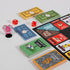 Collection of cards with humorous text and designs on a white background