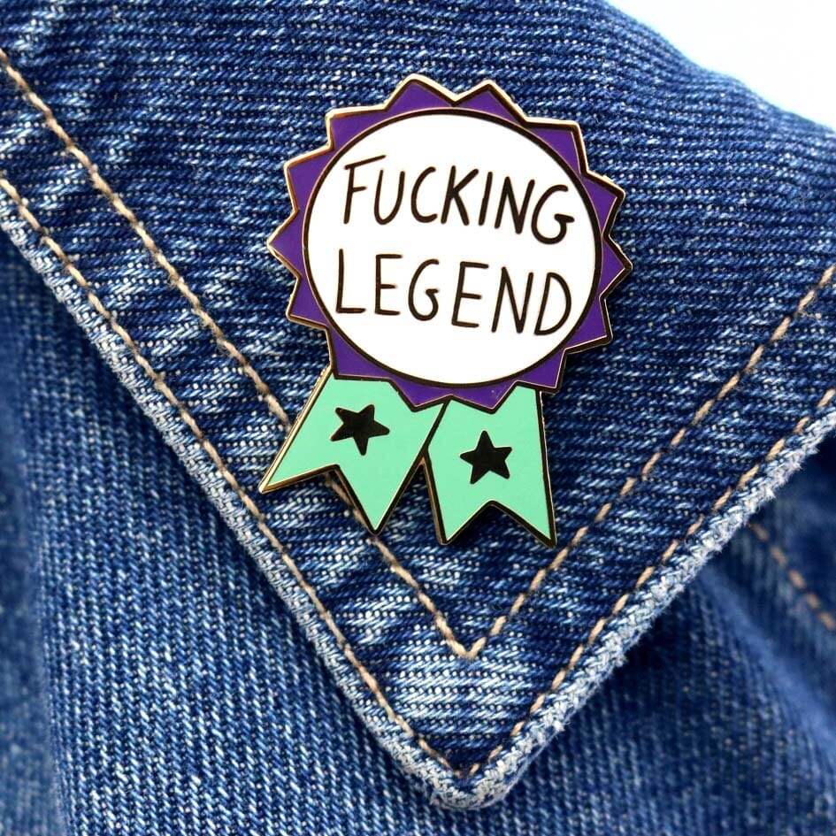 Sassy & Sweary Enamel Lapel Pins