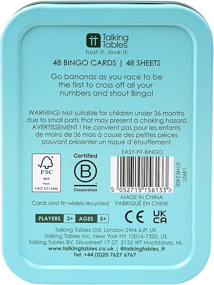 Fun in a tin travel games for kids