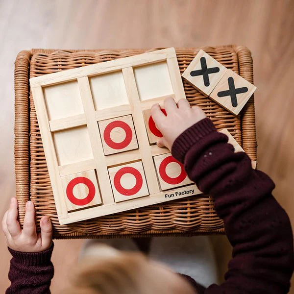 Wooden Noughts & Crosses