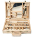 16p Wooden Tool Set with Metal Tools