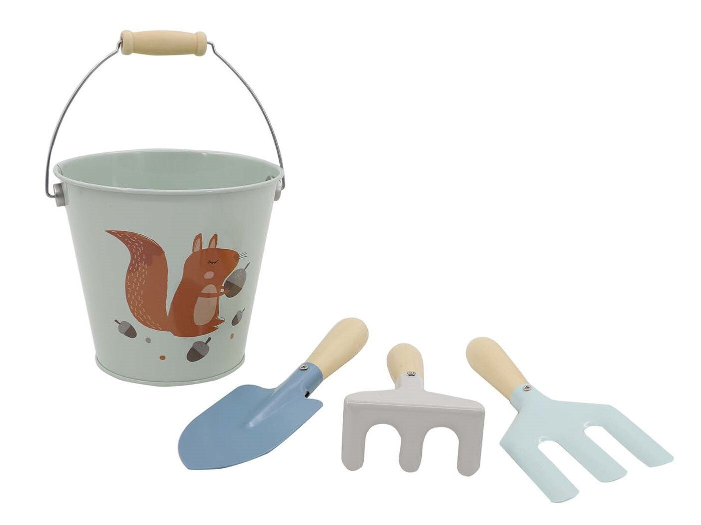 Kids Garden Tool Set 4pc Bucket