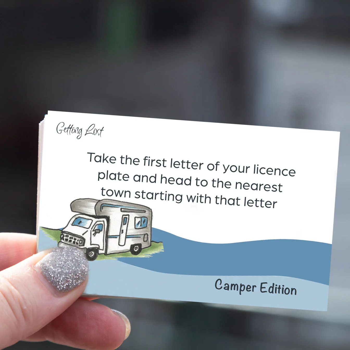 Getting Lost Card Game | Camper Edition