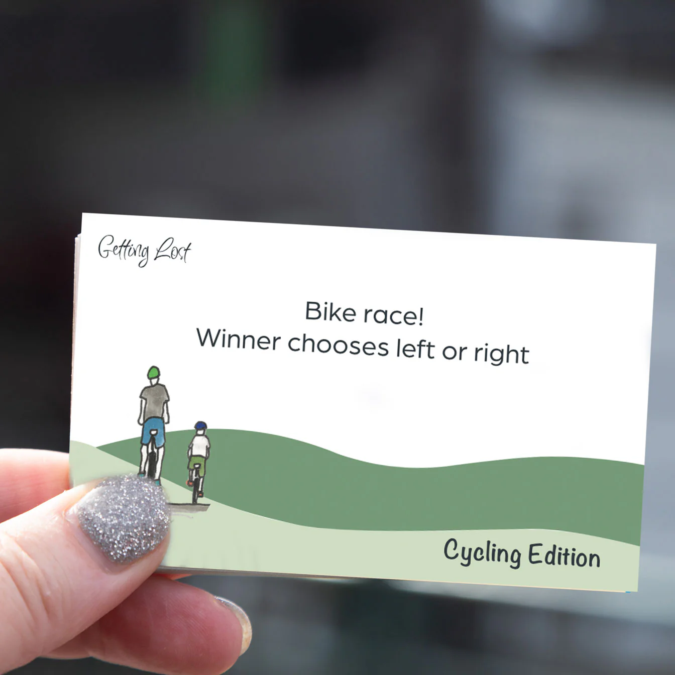Getting Lost Card Game | Cycling Edition