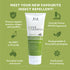 Good Riddance Tropical insect repellent infographic showing DEET free, Australian made mozzie protection benefits Adventure Awaits