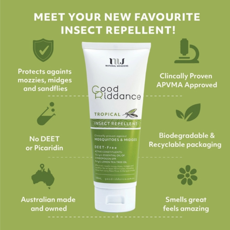 Good Riddance | Tropical Insect Repellent 250ml