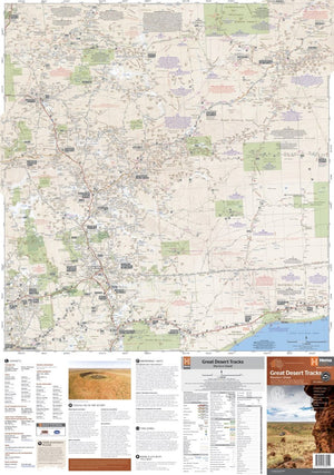 Hema Maps Great Desert Tracks | Western Sheet