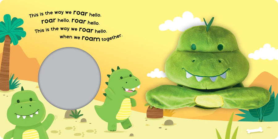 Hand puppet book