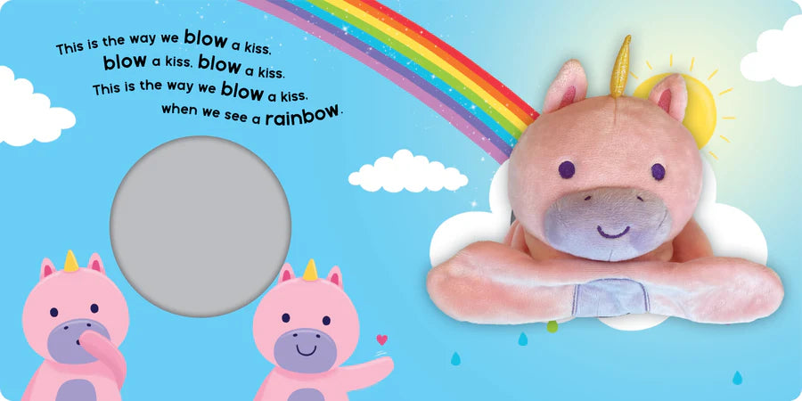 Hand puppet book
