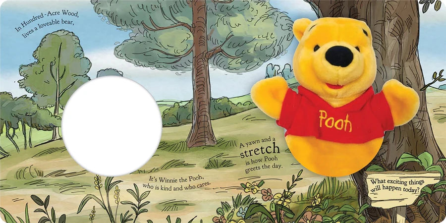 Hand puppet book