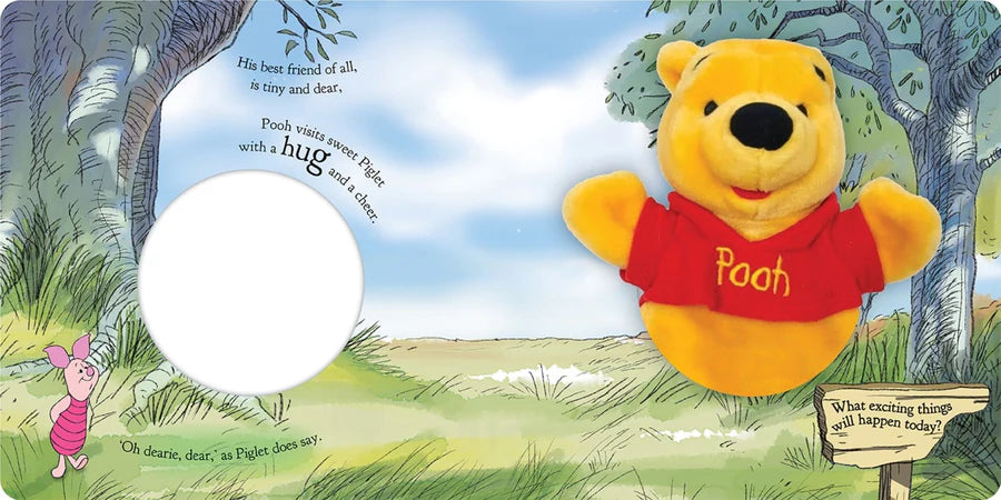 Hand puppet book