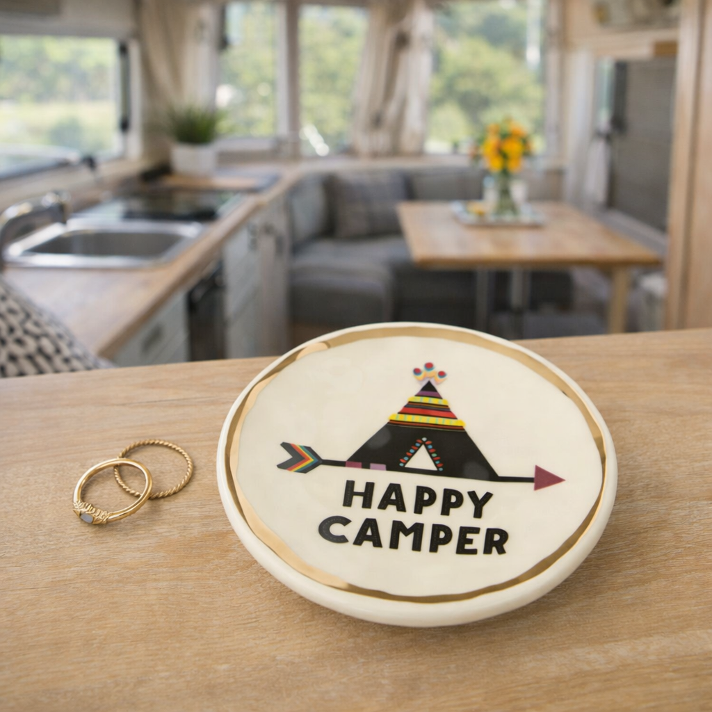 Happy Camper Trinket Dish by Natural Life