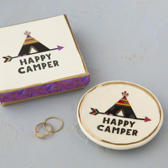 Happy Camper Trinket Dish by Natural Life