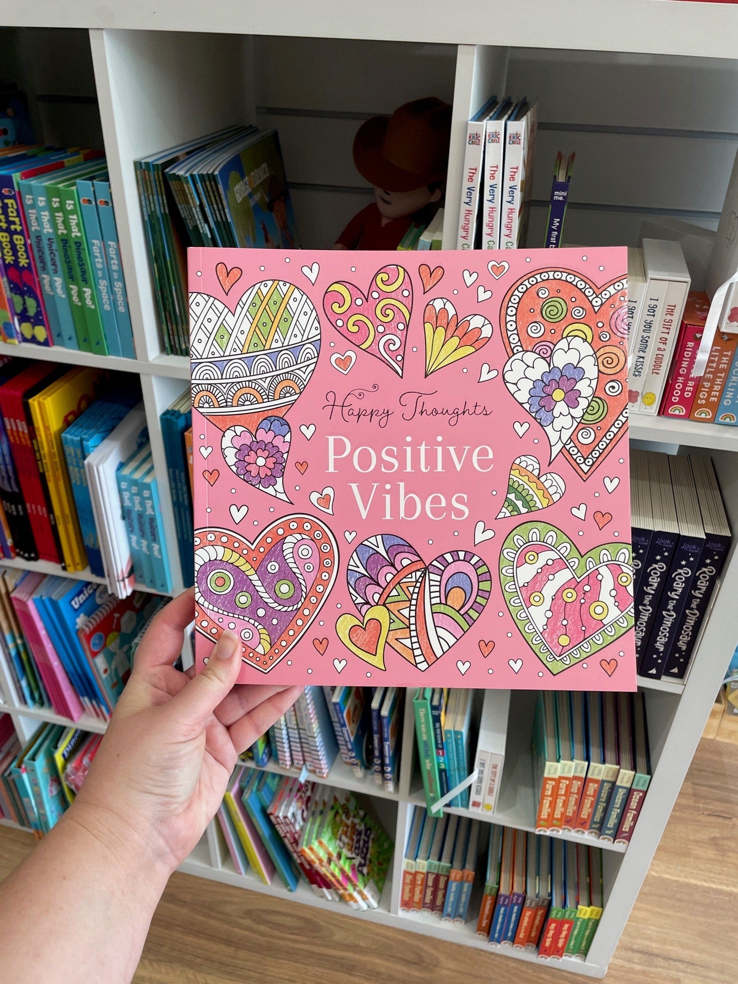 Happy Thoughts | Positive Vibes Colouring Book