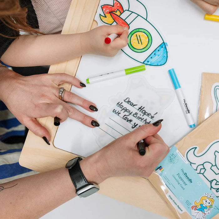 Heydoodle forever greeting card