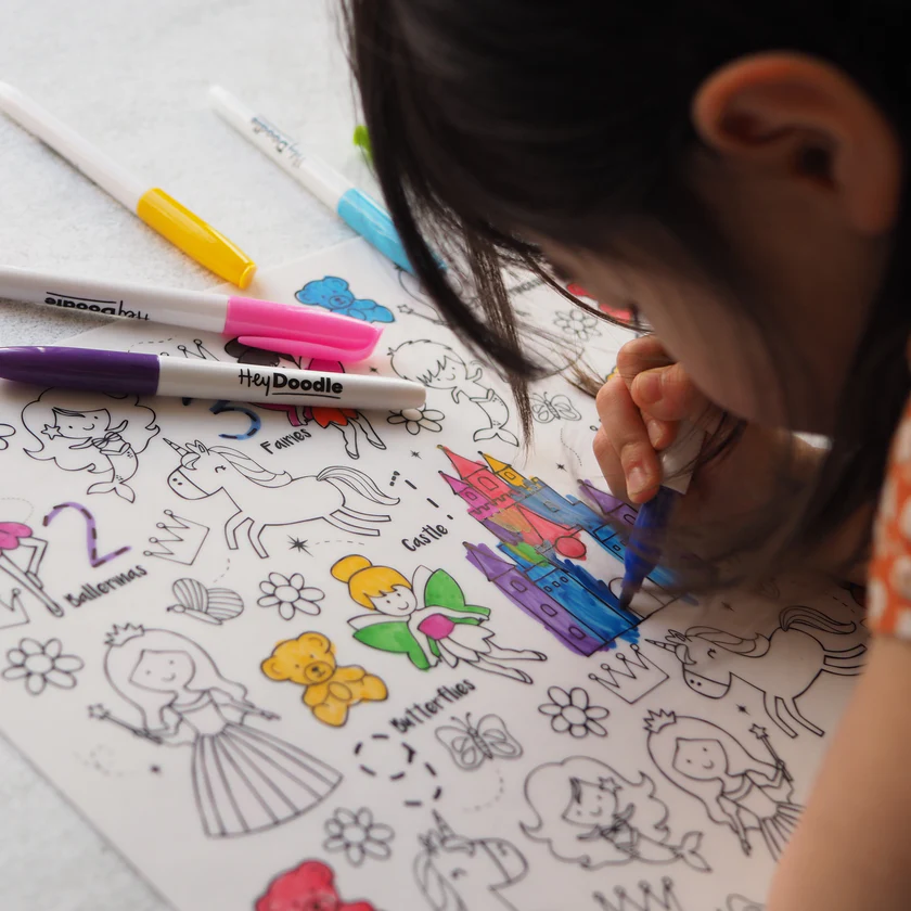 HeyDoodle Classic Silicone Mat | 123 Sugar & Spice