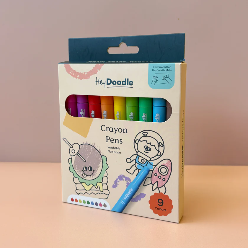 HeyDoodle | Washable Crayon Pens