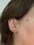 Hot Cross Bun Earrings - Studs