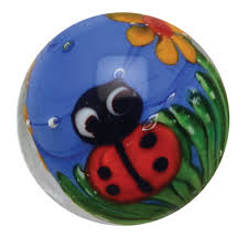 House of Marbles | Exclusive Handmade Ladybird 25mm Marble
