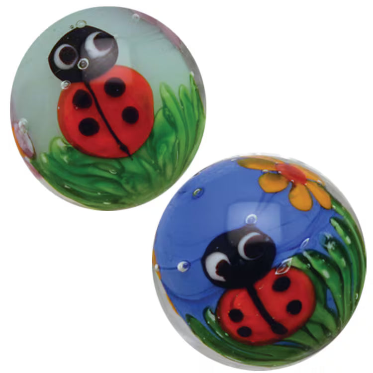 House of Marbles | Exclusive Handmade Ladybird 25mm Marble