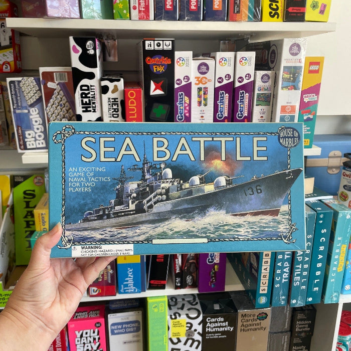 Sea battle board game