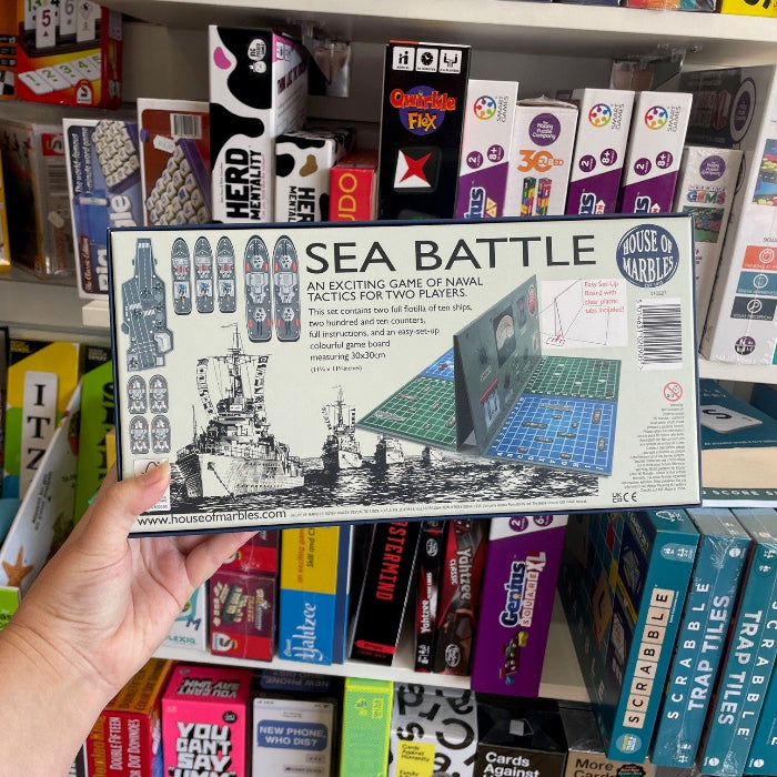 Sea battle board game