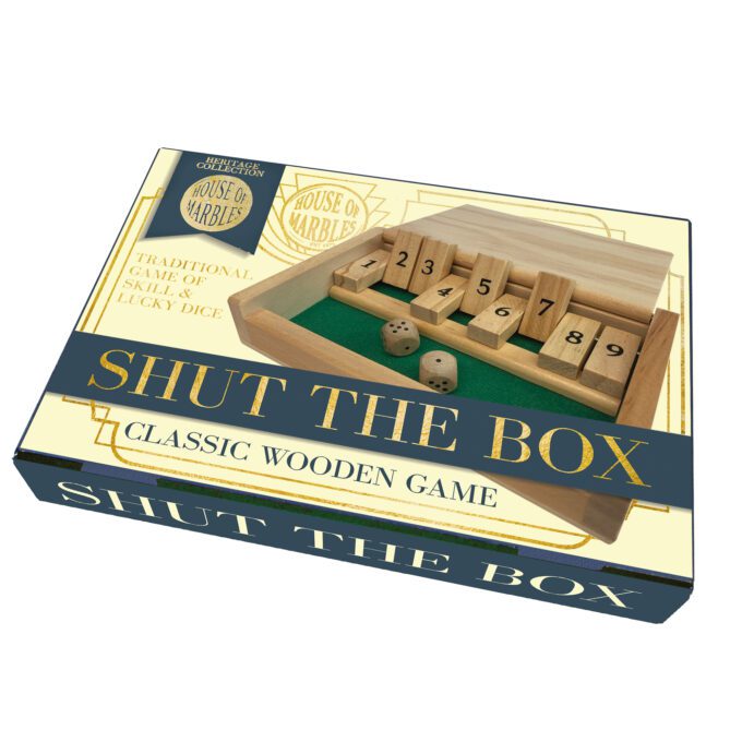 house of marbles shut the box game