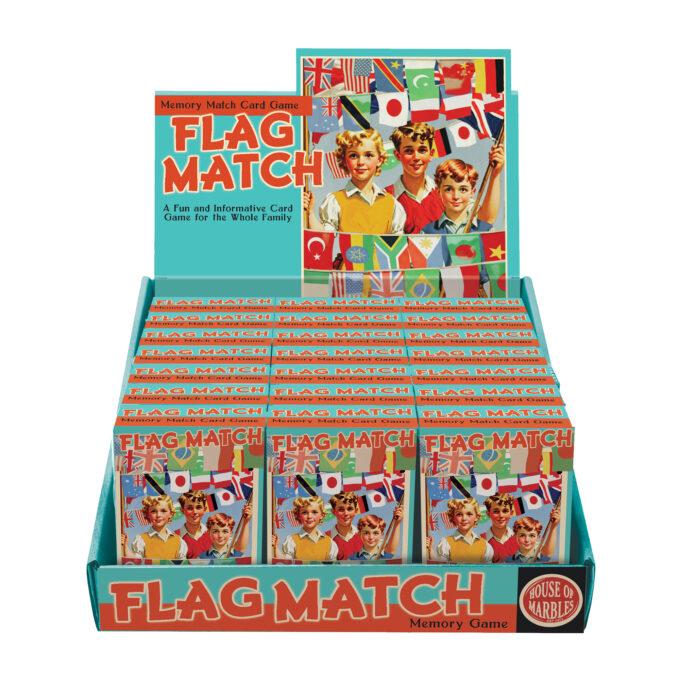 Flag Match Memory Card Game