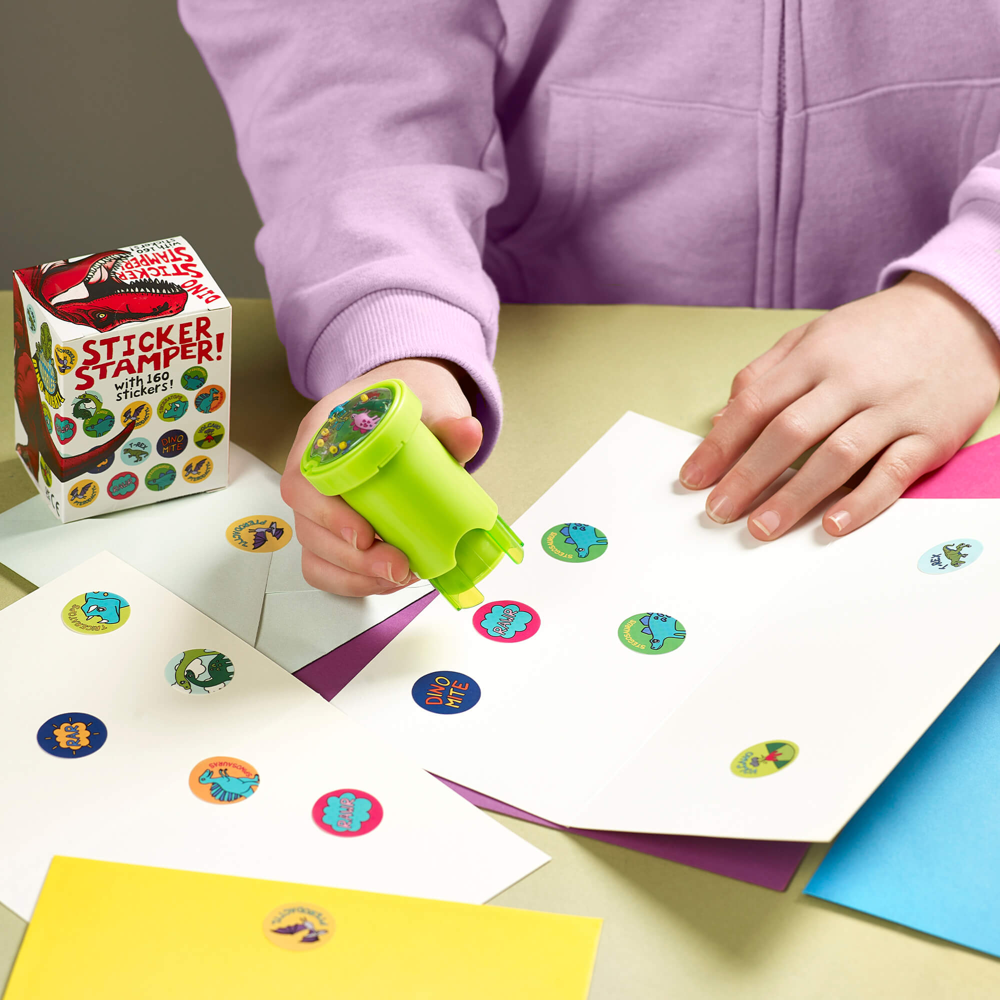 Sticker Stamper | 160 Stickers