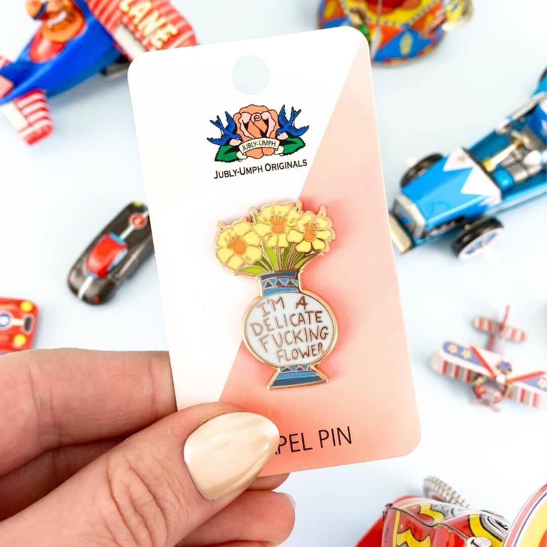 Sassy & Sweary Enamel Lapel Pins