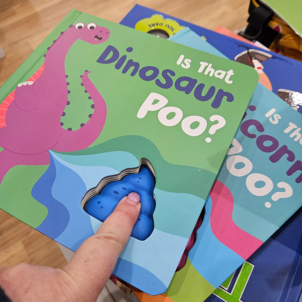 Board Book With Squishy Poo