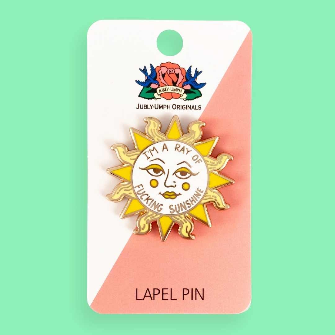 Sassy & Sweary Enamel Lapel Pins