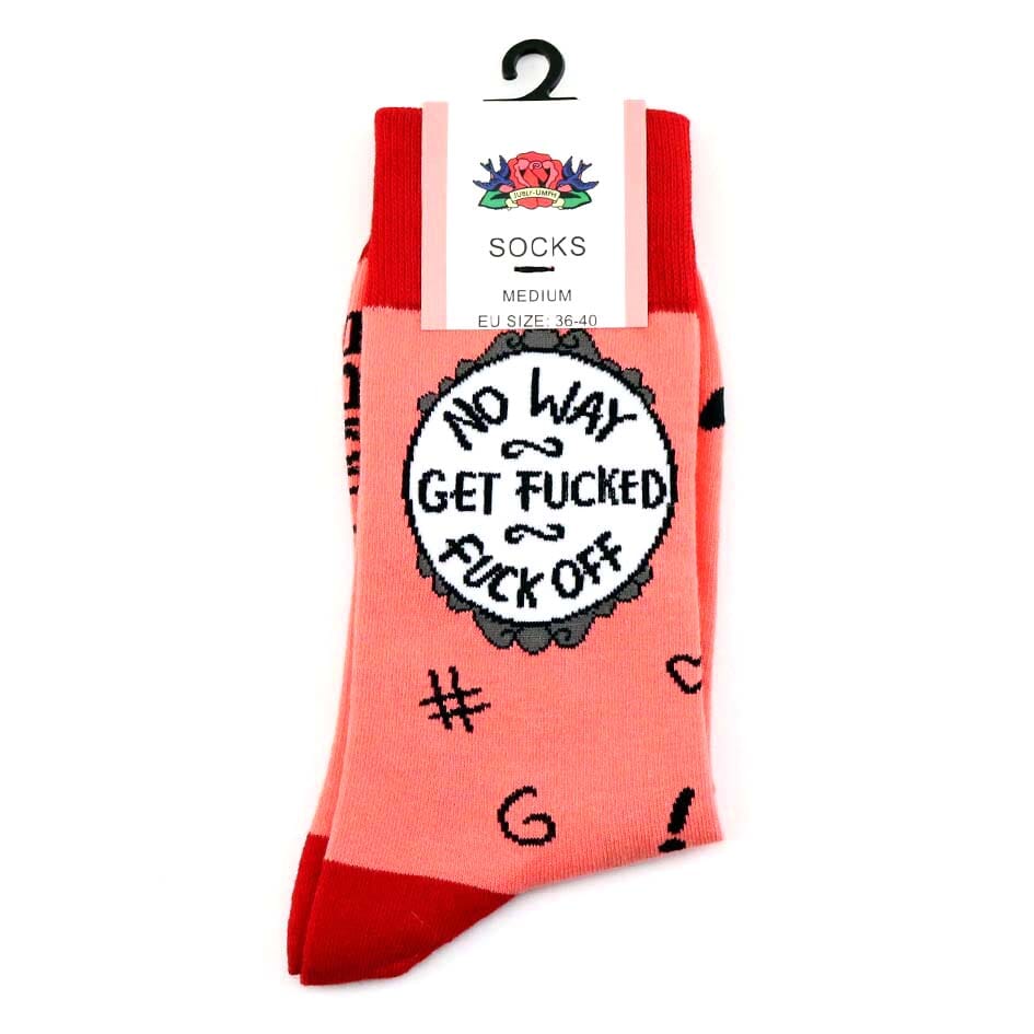 Sassy & Sweary Socks by Jubly Umph