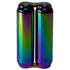 smooth iridescent Kaiko dual hand roller sensory tool with rainbow metallic finish on white background