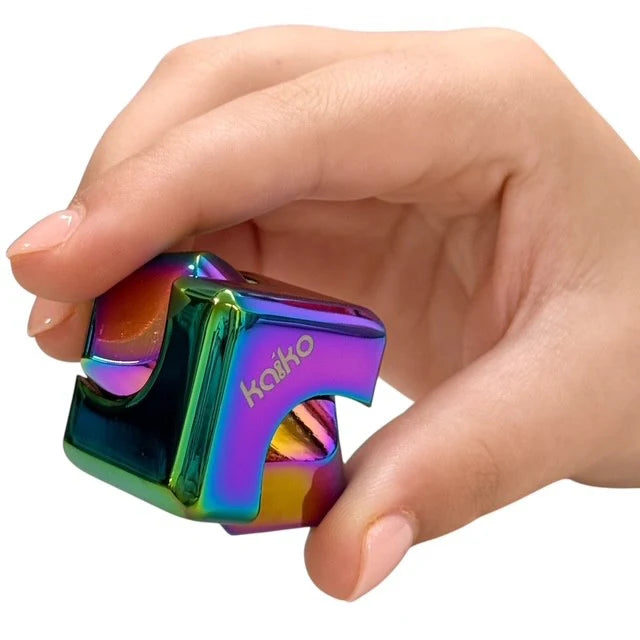 Kaiko | Oil Slick Square Spinning Cube