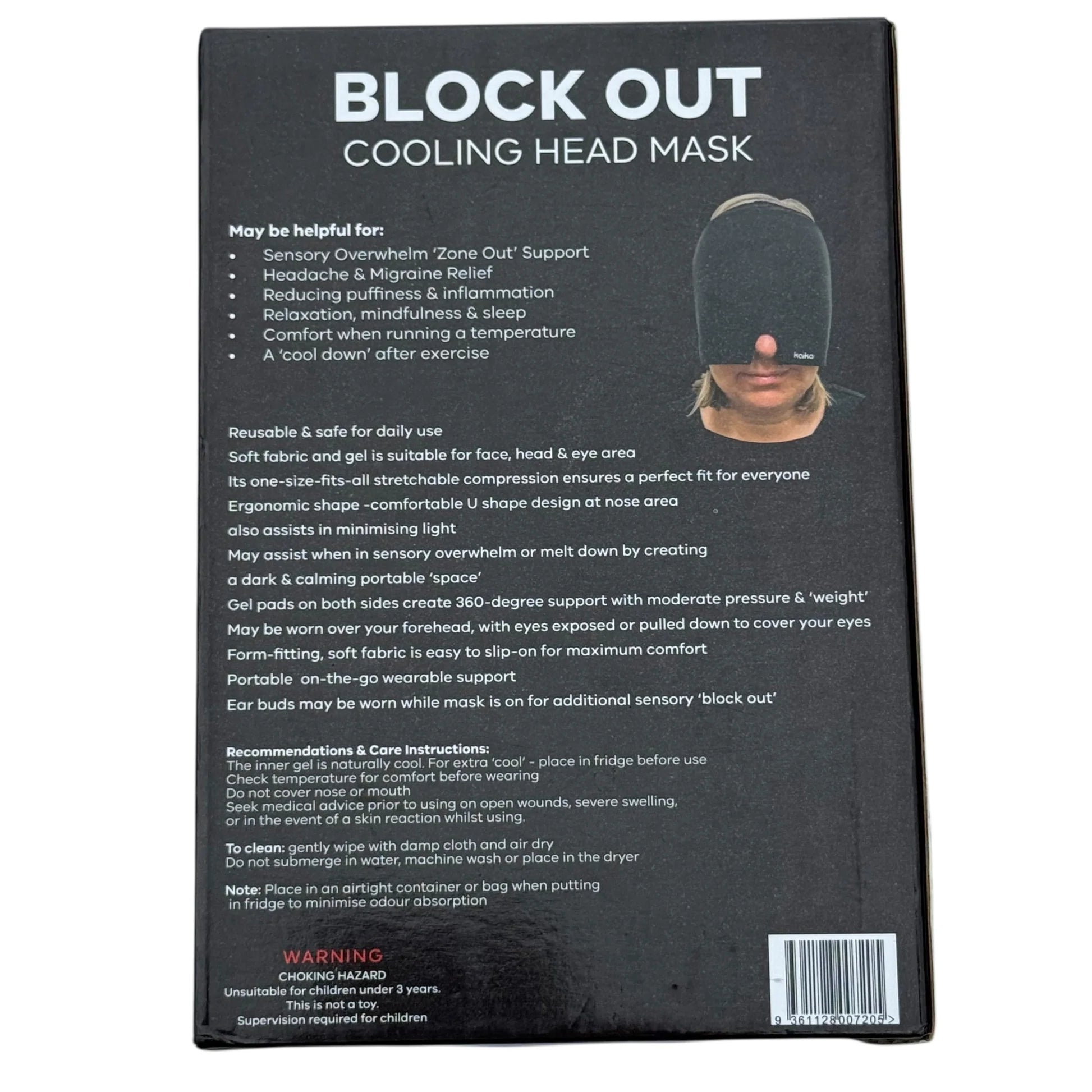 Kaiko | Block Out Cooling Head Mask