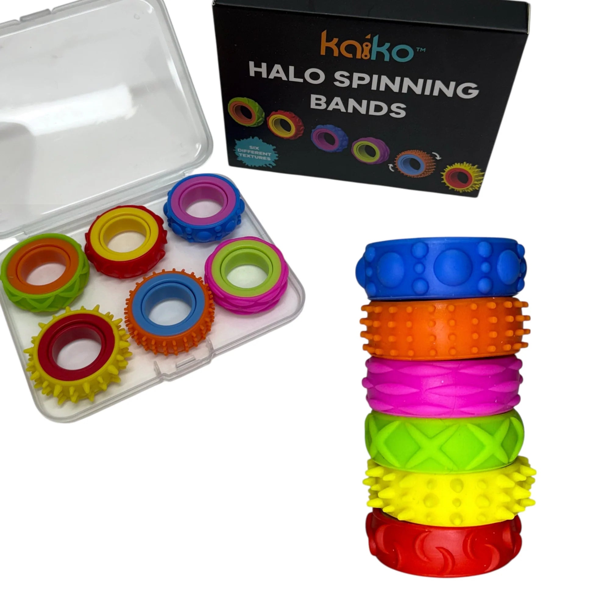 Kaiko | Halo Spinning Ring Bands