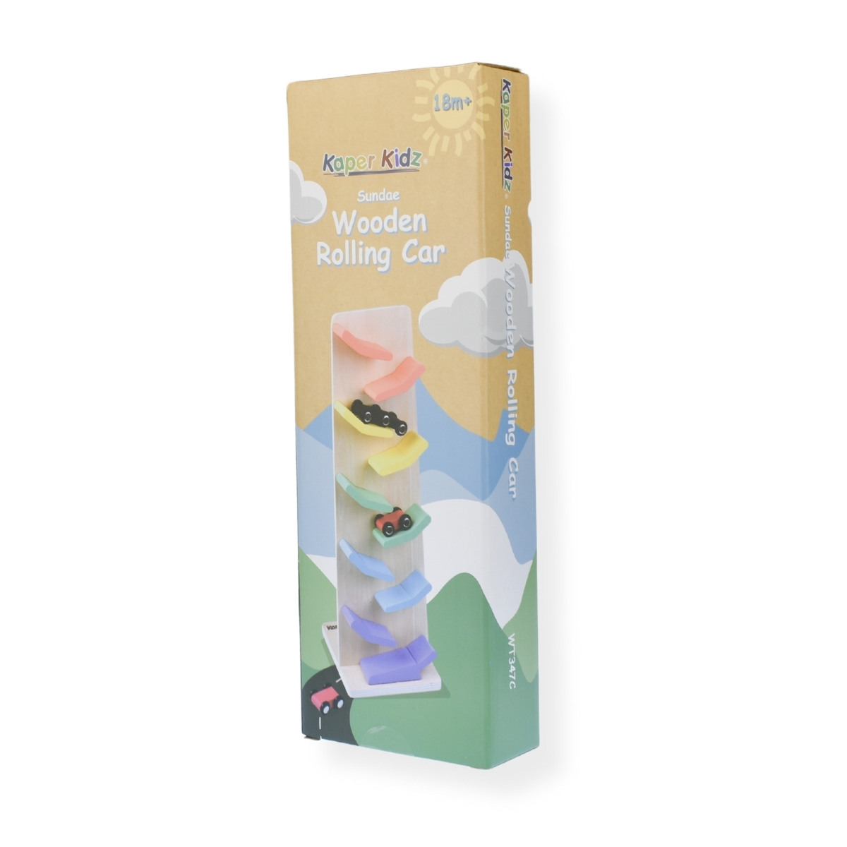 Kaper Kidz | Sundae Wooden Rolling Car