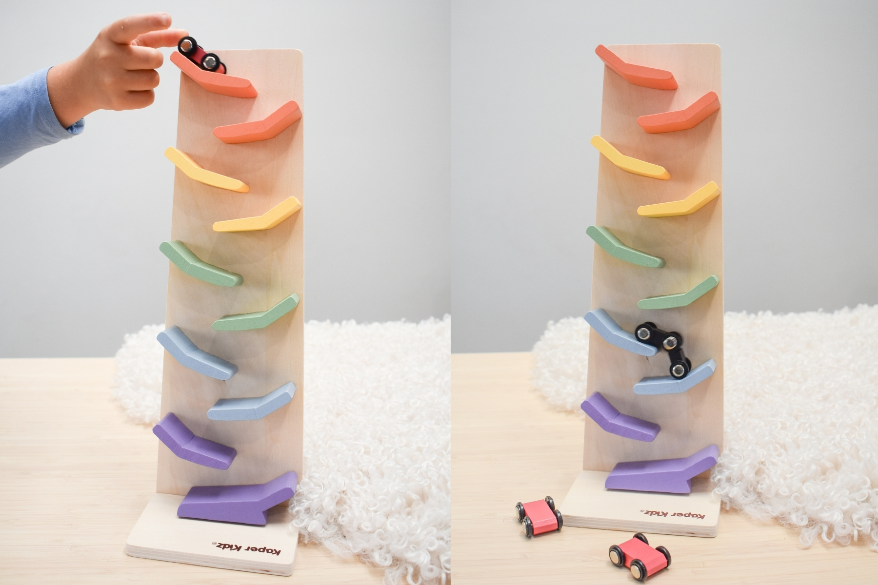 Kaper Kidz | Sundae Wooden Rolling Car
